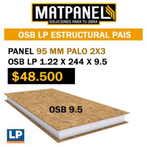 PANEL 95 MM - PALO 2X3