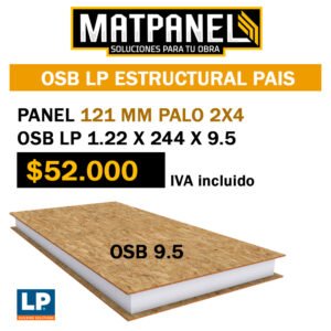 PANEL 121 - PALO 2X4