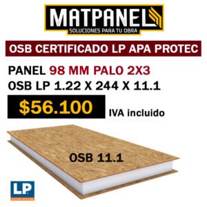 PANEL 98 MM - PALO 2X3