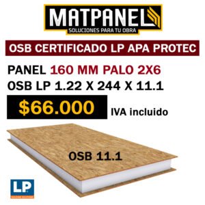 PANE160 MM - PALO 2X6