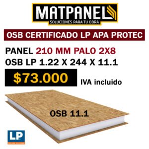 PANE 210 MM - PALO 2X8